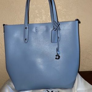 Blue coach bag